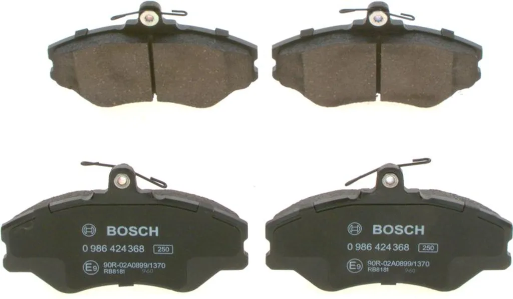 Stopper les bruits de freinage HYUNDAI H100 : Plaquettes BOSCH Avant