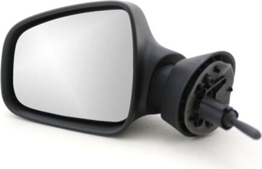 Johns, Außenspiegel Spiegel passend für Dacia Logan MCV 02/ 2007 - Links Fahrer schwarz