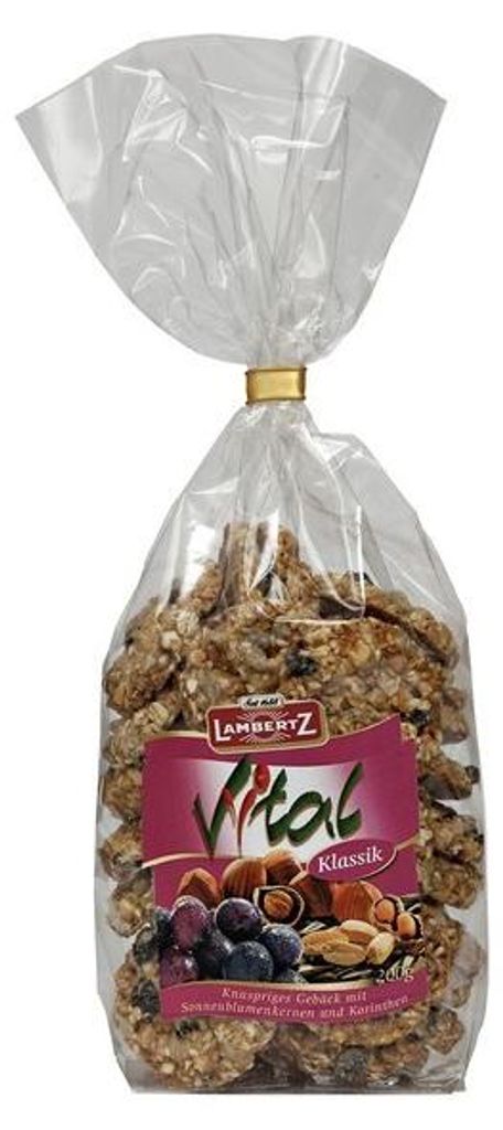 Lambertz Vital Klassik knuspriges Gebäck mit Produktbild 