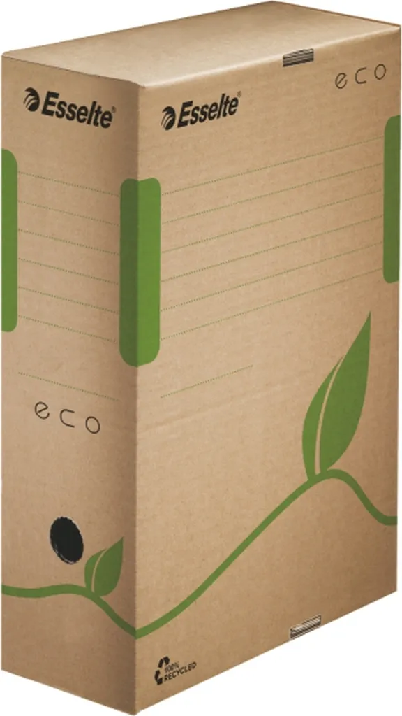 Boîtes d'archives Esselte ECO marron avec dos 10cm - Pack de 25 pièces