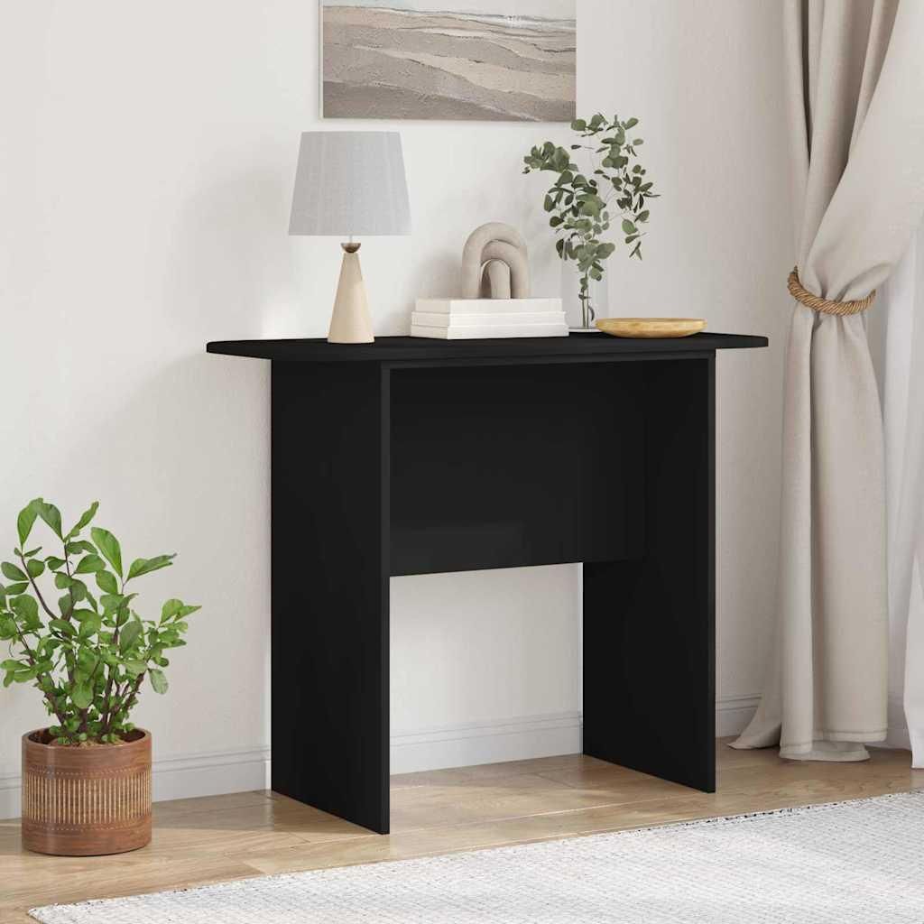 HOMMIE Konsolentisch - modernes Design - Flurtisch/Beistelltisch - Schwarz 93x40x75cm Holzwerkstoff DE996010 - Konsolentische