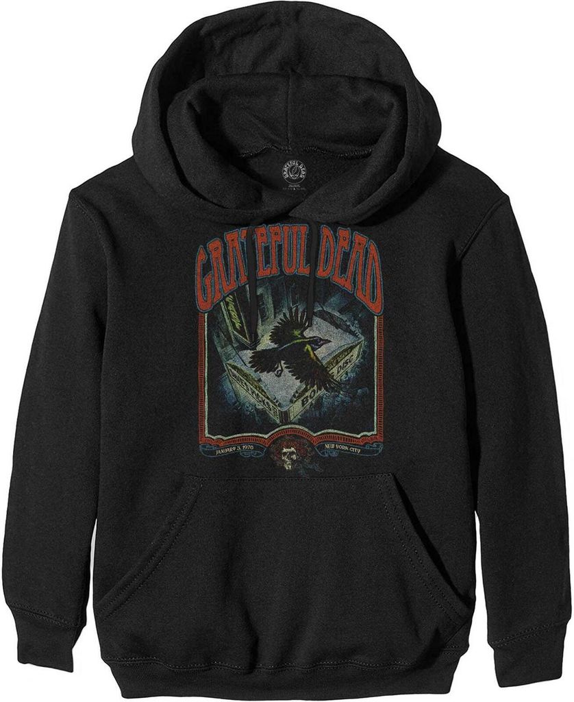 Grateful Dead - Hoodie zum Überziehen für Herren/Damen Uni RO5036 (XL) (Schwarz)