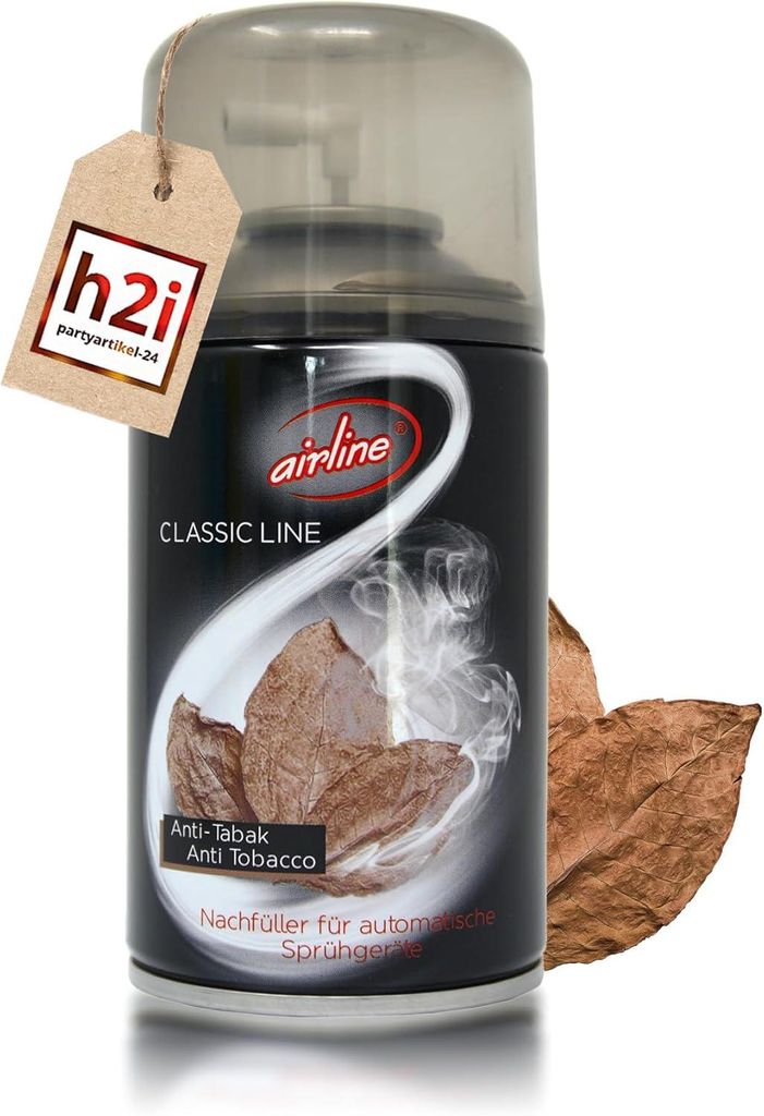 Classic Line Duftspray | Anti-Tabak | 1 Stück | 250 ml | Geruchsneutralisierer Lufterfrischer Raumduftspray Duftsprüher Raumduft-Nachfüller