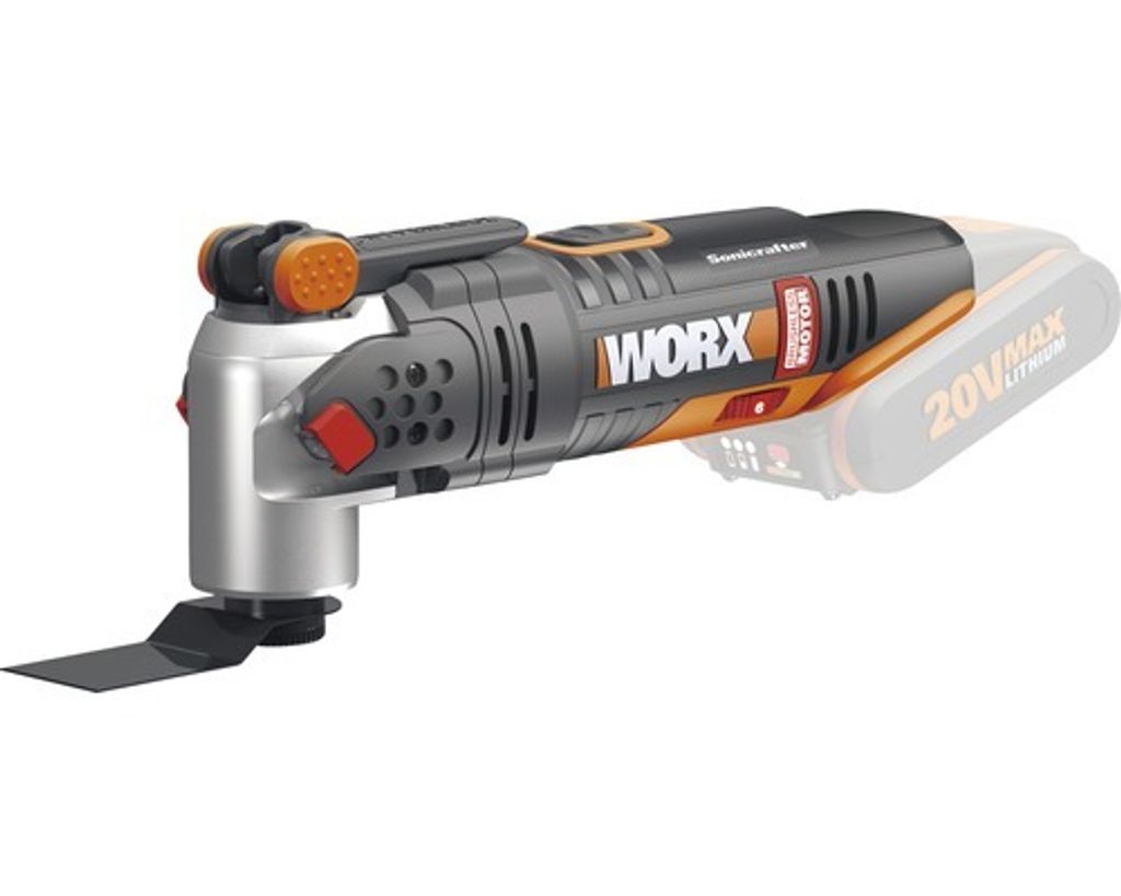 Univerzálna oscilačná brúska Worx WX693.9, 20V, bez aku a Obrázok produktu 