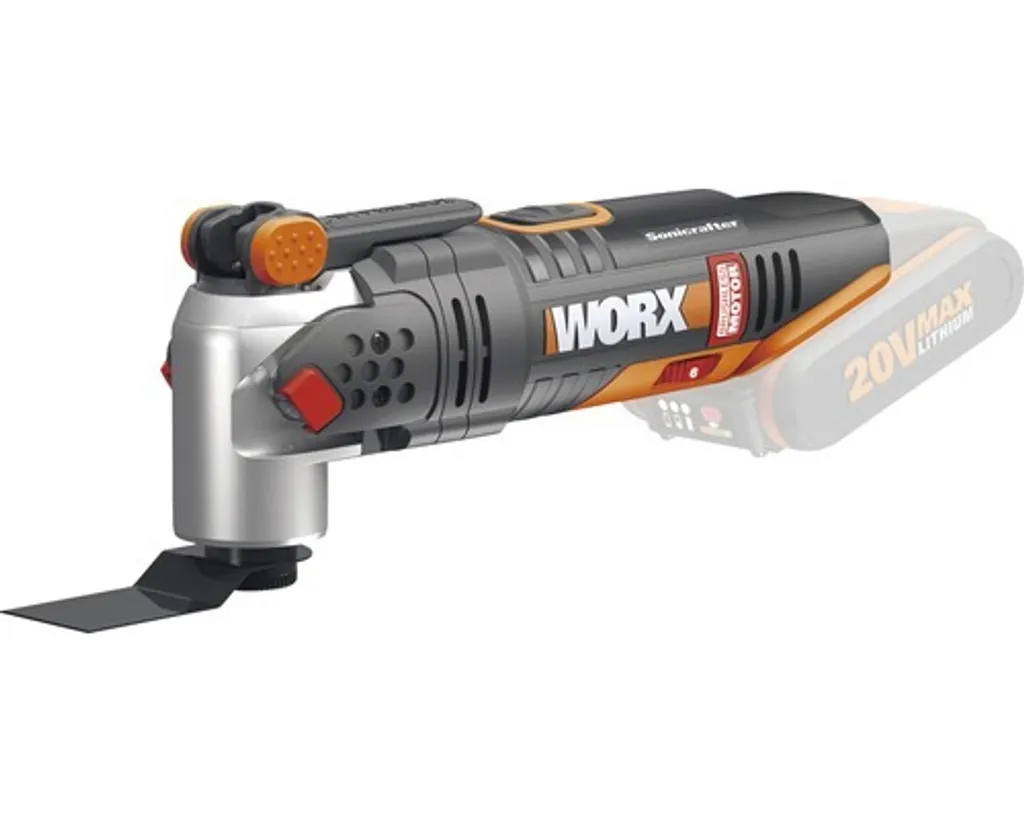Outil Multifonction Oscillant Worx WX693.9 SoniCrafter 20V sans Fil