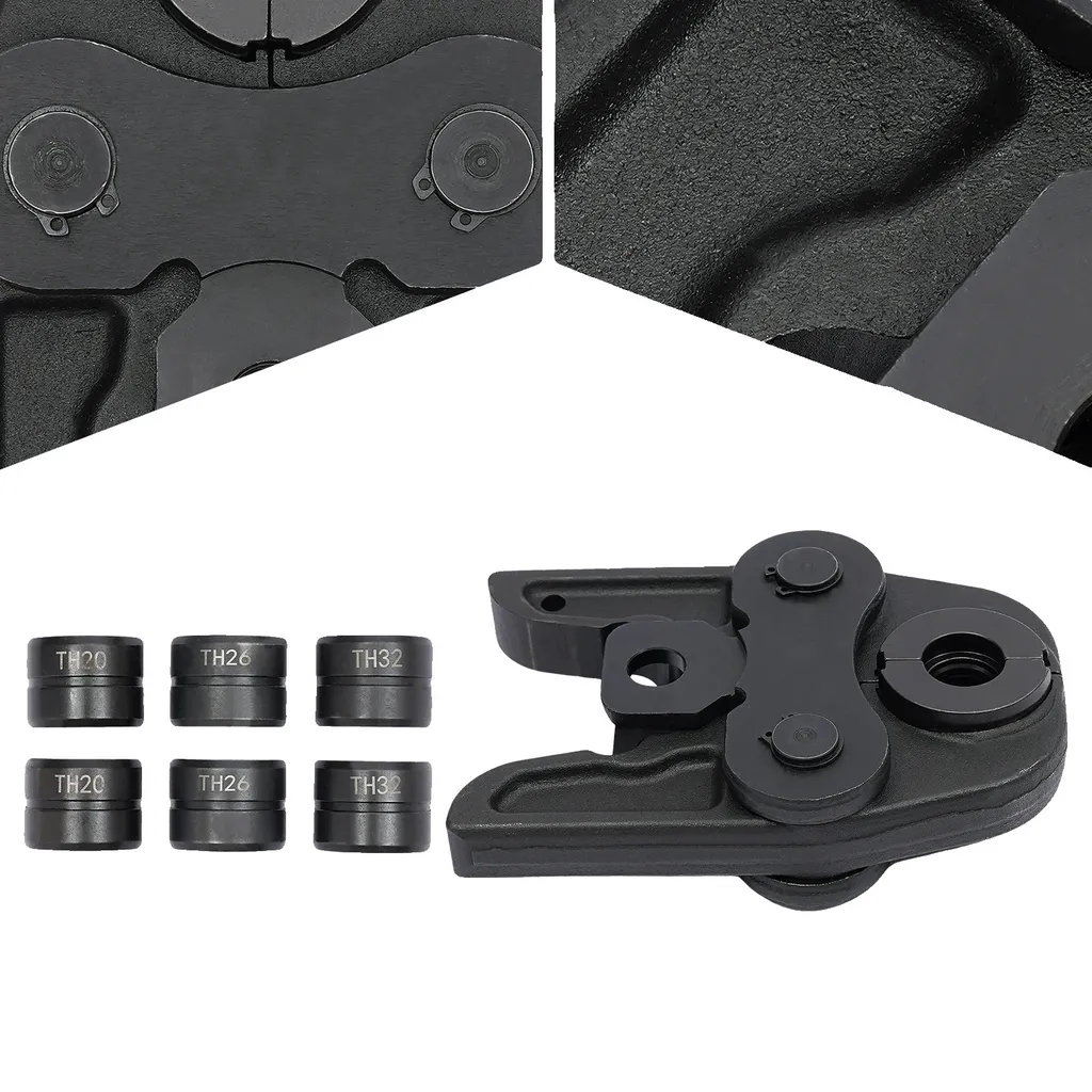 Pince à sertir noire de construction légère pour cosses et câbles