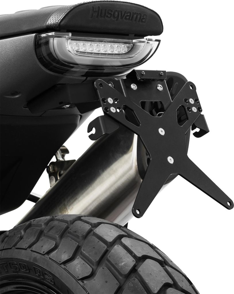 ZIEGER X-Line Kennzeichenhalter kompatibel mit Husqvarna Svartpilen 801