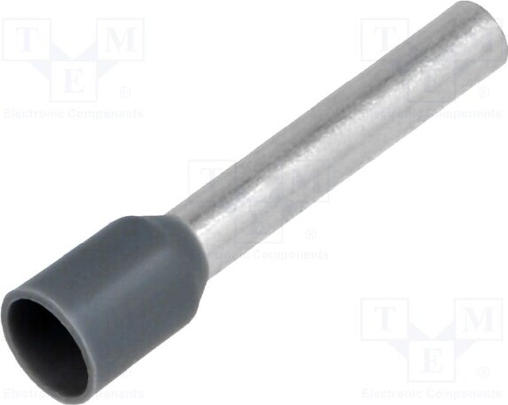 50x Kabelschuh: Hülse Kupfer Isolation: isoliert 4mm2 BM 00509 Bootlace ferrule b