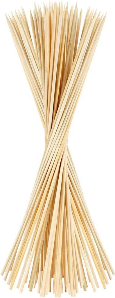 Holzspieß-Set 50-teilig, 40 cm lang - Perfekt für Produktbild 