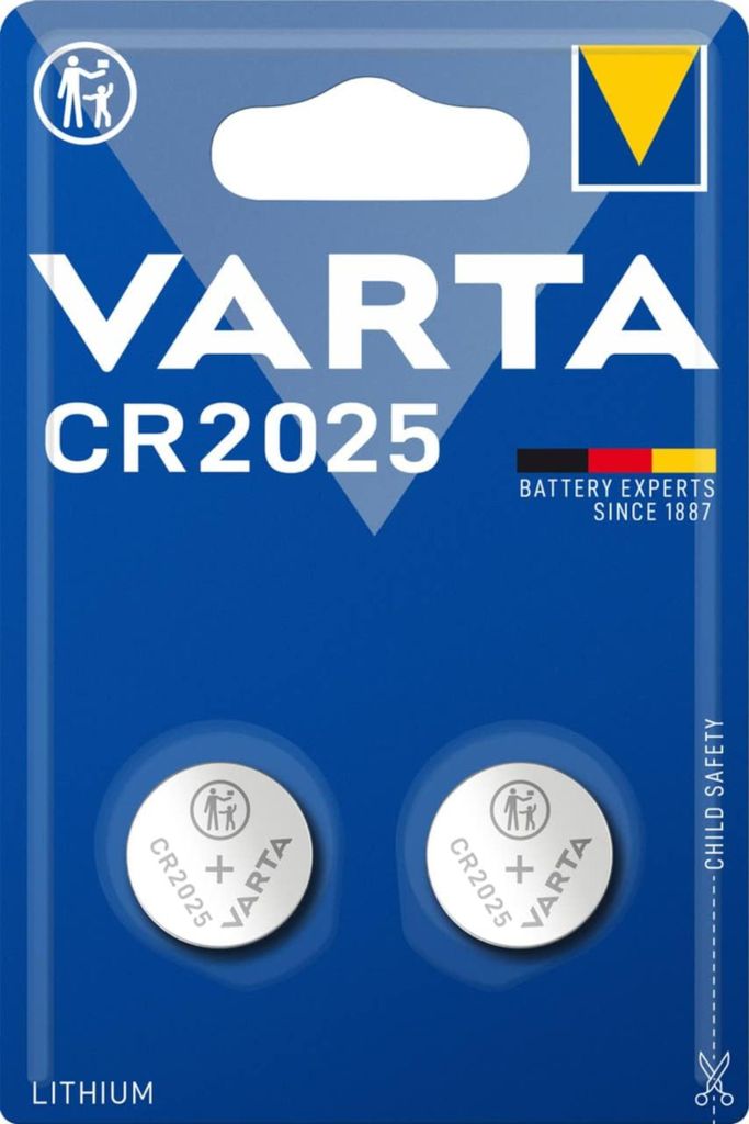 Varta 06025, Batéria na jedno použitie, CR2025, Lítium, 3 Obrázok produktu 