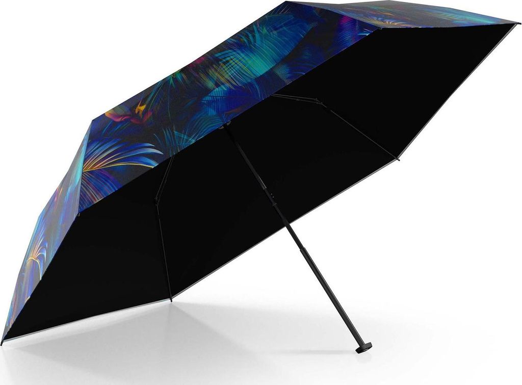 Knirps Taschenregenschirm Regenschirm US.050 Ultra Light Slim Manual Fashion Kolibri dunkelblau