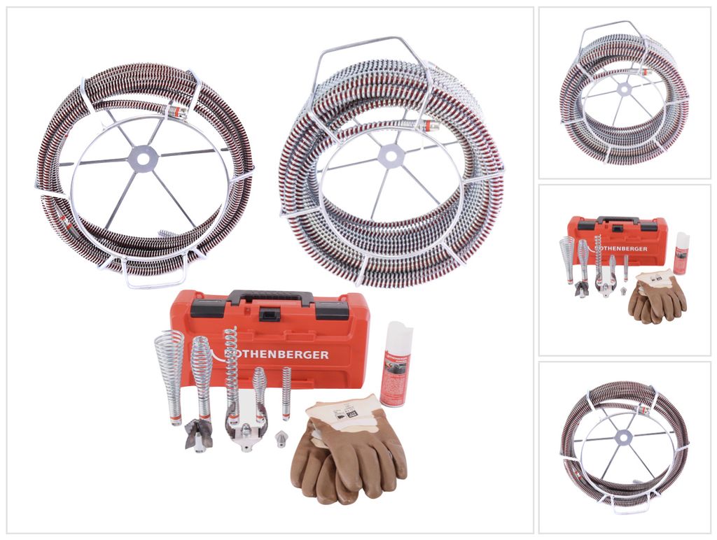 ROTHENBERGER DuraFlex Spiralen-/ Werkzeug Set, 16 / 22 mm - 1500003705