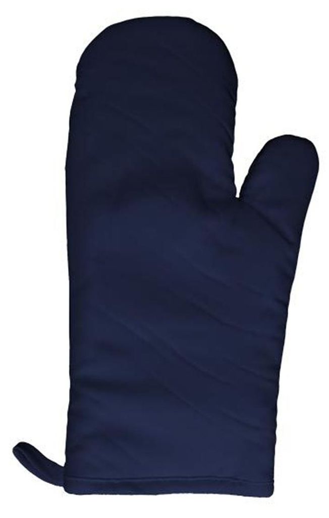 Link Kitchen Wear - Unifarben Ofenhandschuh, Baumwolle LT4954 (Einheitsgröße) (Marine)