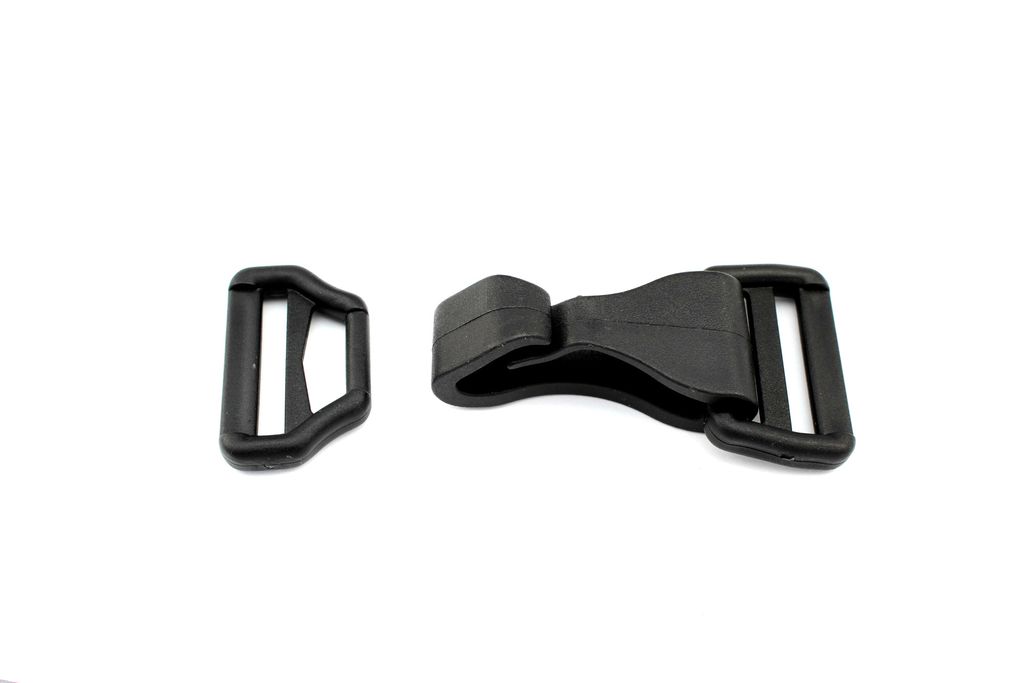 10 Schnallen 40mm grade Kunststoffschnalle Steckverschluss Steckschnalle