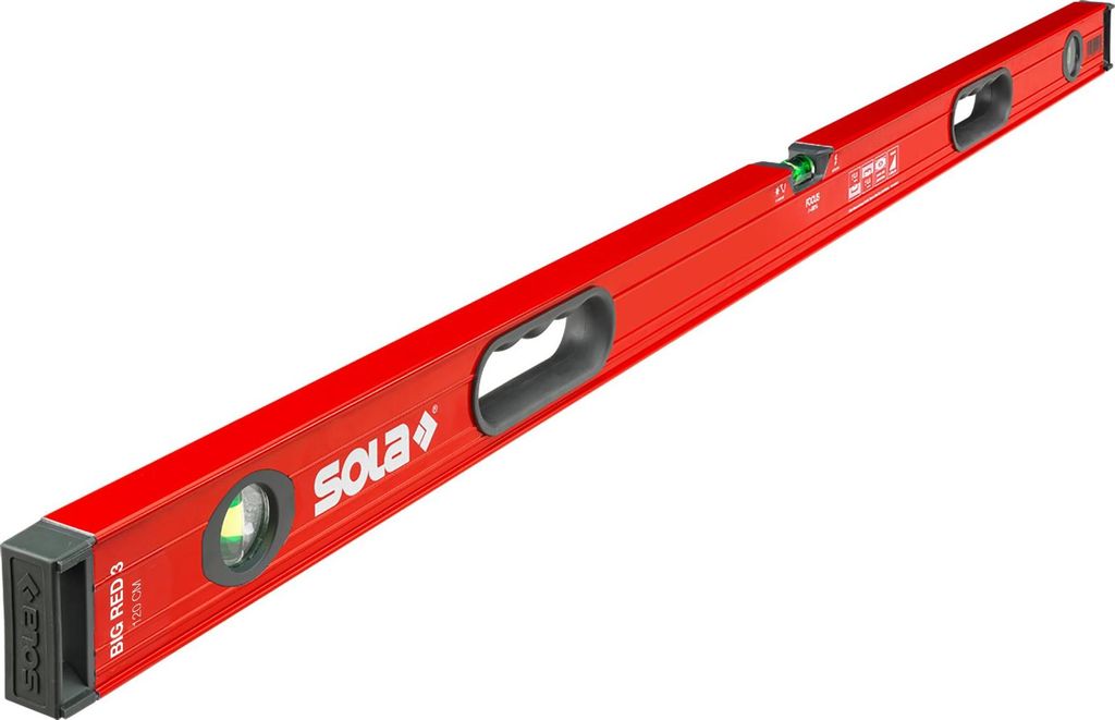 Vaakasuoran Ja Pystysuoran Ilmaisin Punainen 3 60 Cm - Sol Produktbild 