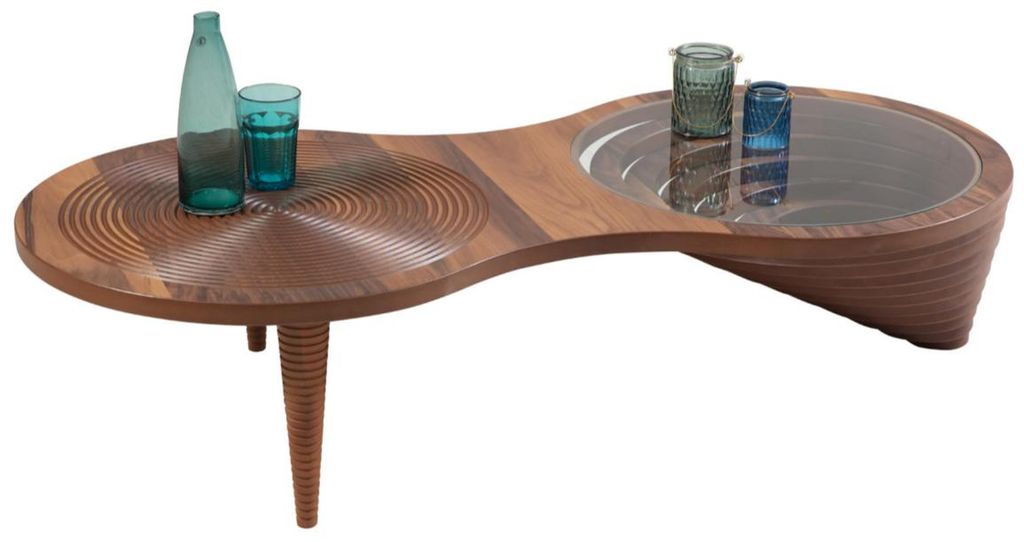 Couchtisch Modern Minimalistisch Braun Elegant Stilvoll Komfortabel