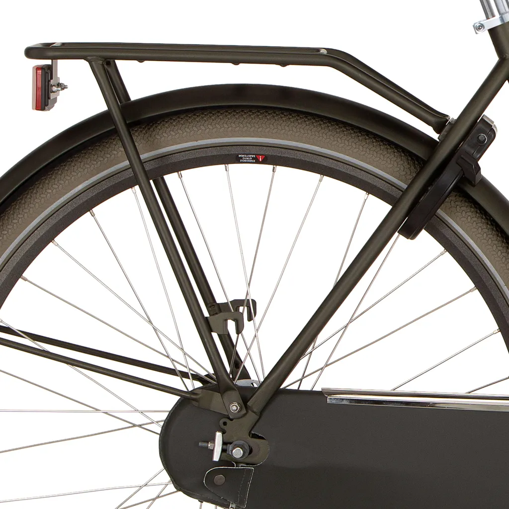 Porte-bagages arrière de vélo Cortina U4 Family D50 vert mat en acier