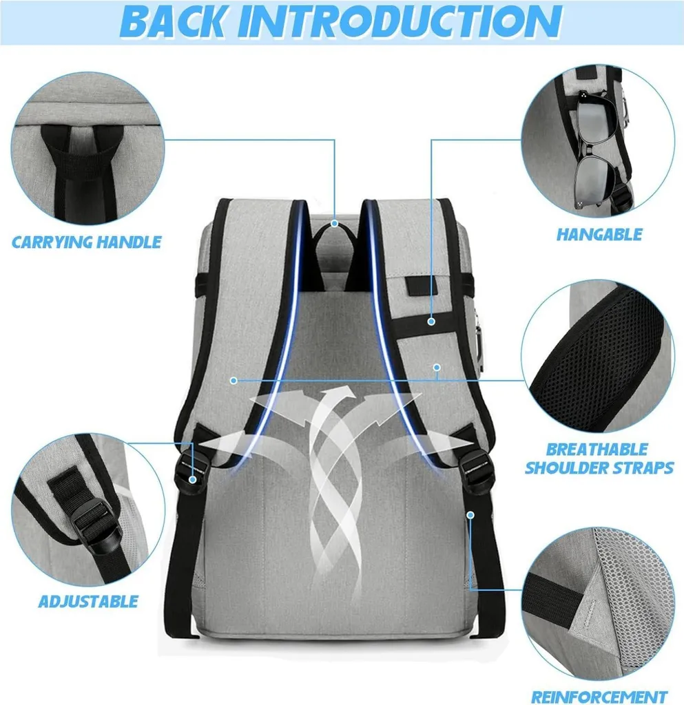 BAGSOLATE Zaino Rolltop Isolato 20L - Sostenibile In Sughero E Plastica Riciclata, Unisex - 3
