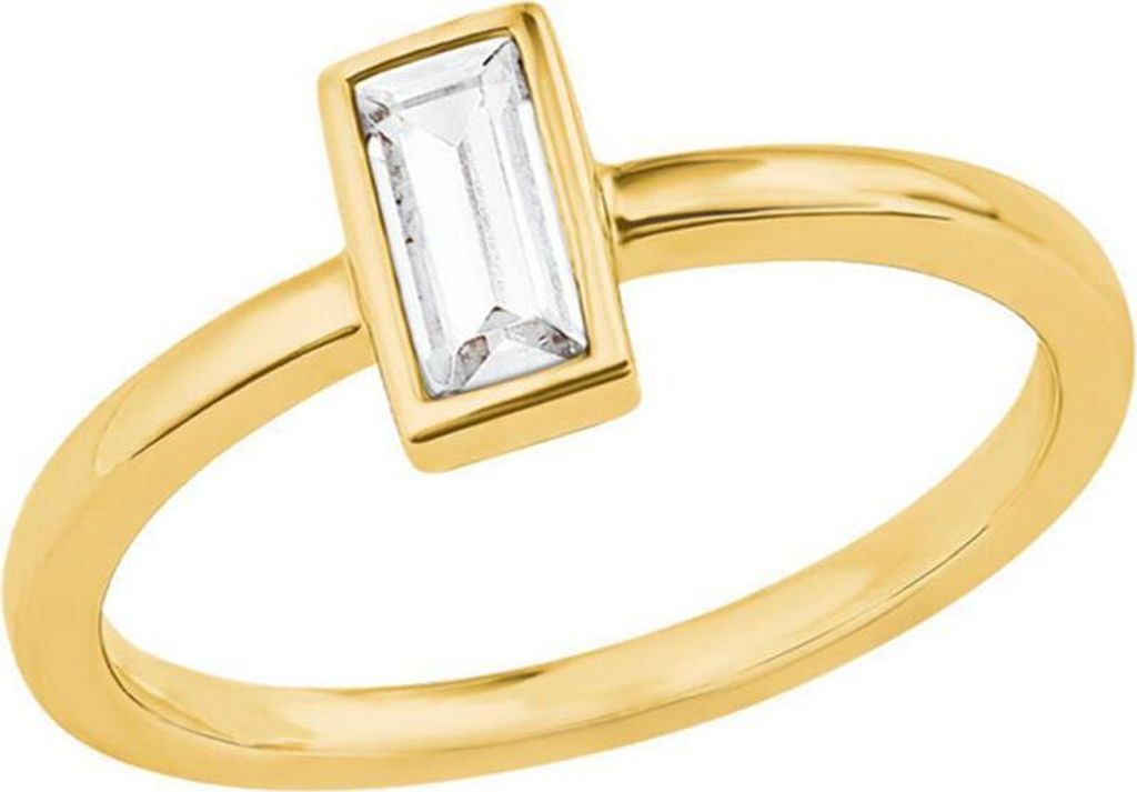 s.Oliver Ring für Damen, Sterling Silber 925, Zirkonia