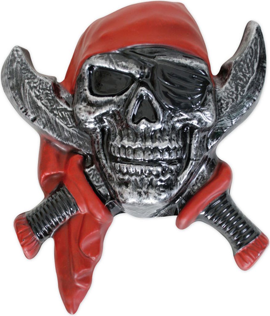 Pirat Piraten Deko Wandanhänger ca. 40 cm Halloween Produktbild 