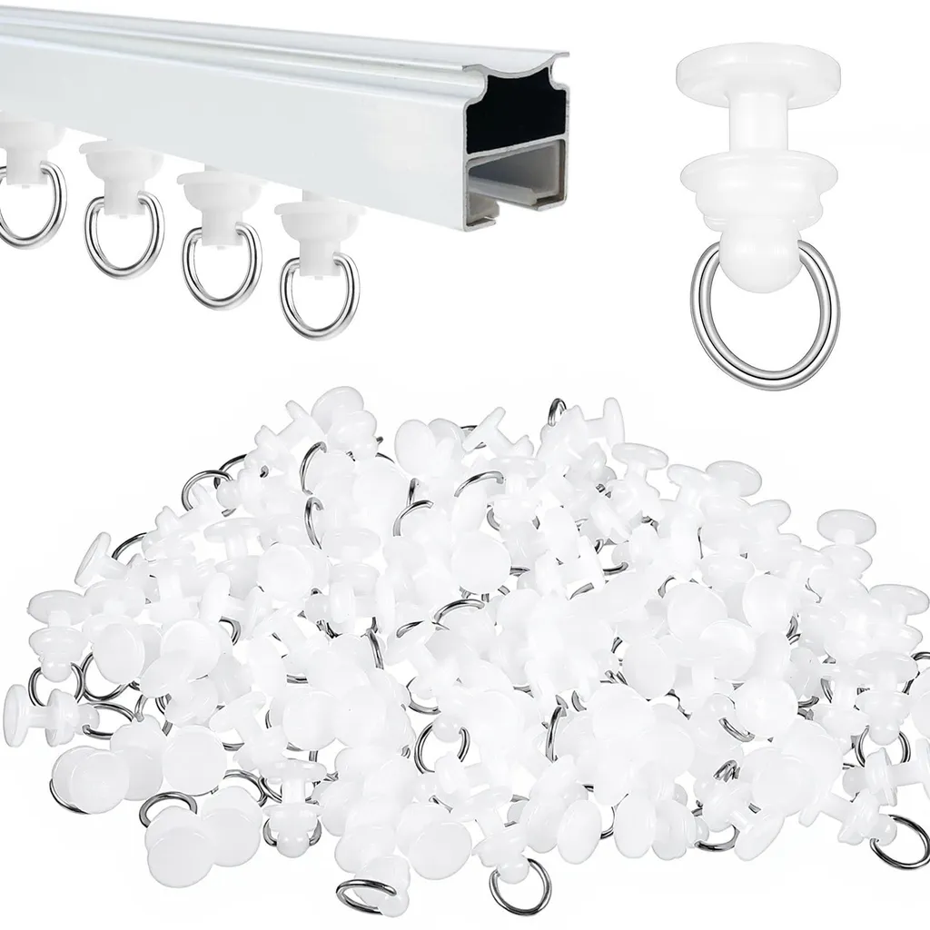 Glissières pour Rideaux de Douche et Fenêtre Systèmes de Tringles Rail