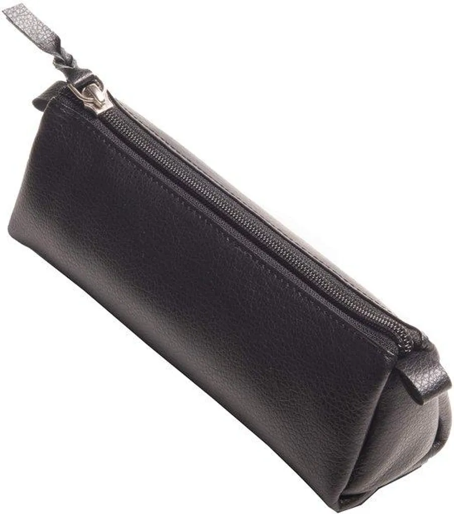 Housse de rangement de voyage noire zippée pour câbles et électronique