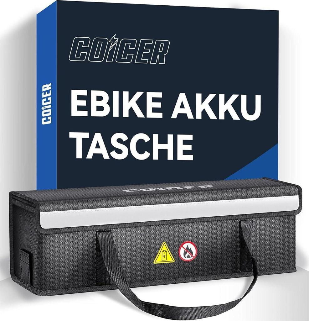 Coicer E-bike Batteria Borsa Protezione Scatola ignifuga Immagine del prodotto 