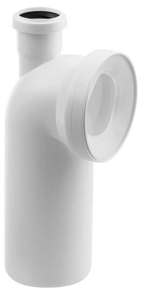 WC-Anschlussbogen 90, mit Anschluss, 110mm Produktbild 