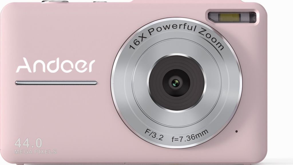 Andoer 1080P Digitalkamera, Fotokamera, Autofokus, 16 × Produktbild 3