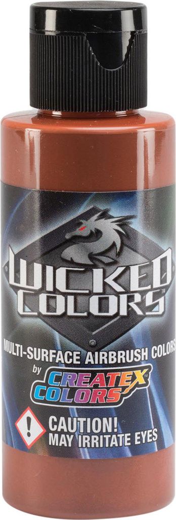 Wicked W010 - Brown 60ml - Airbrush Farbe - CREATEX 116010