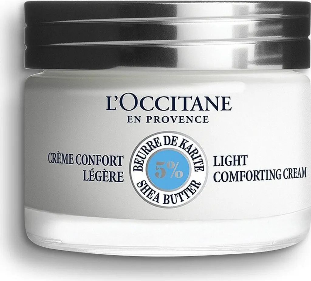 L'Occitane Crème Légère Visage au Beurre de Karité 50ml Hydratante