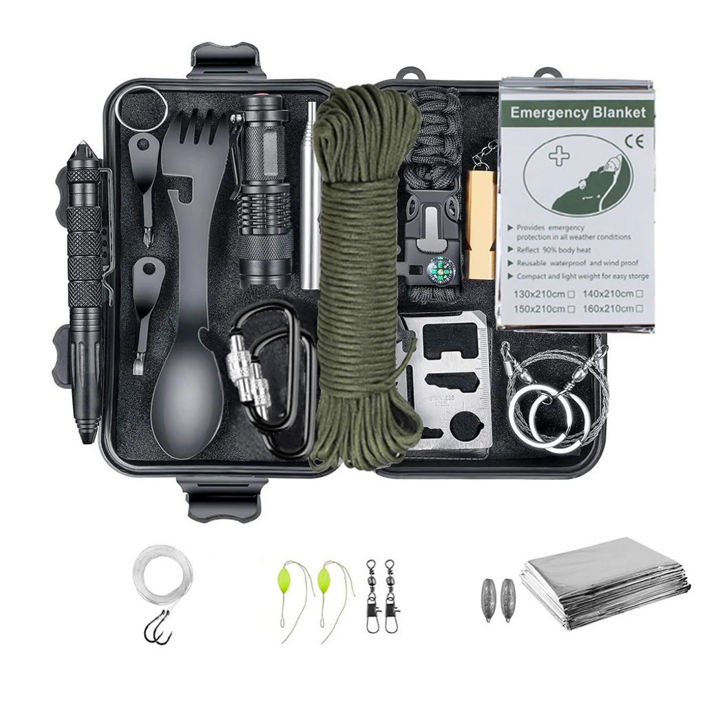 Professionelle Survival Kit – Taktische Notfallausrüstung für Outdoor & SOS-Einsatz