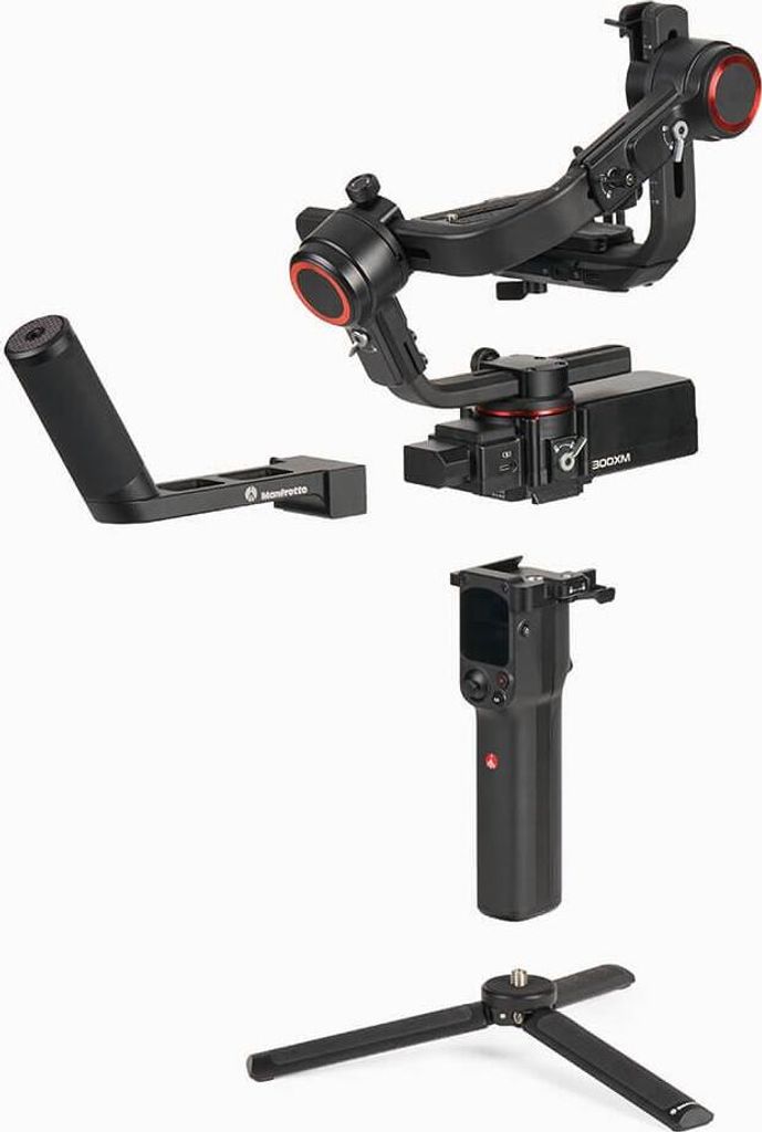 Manfrotto MVG300XM Stativ Digitale Film/Kameras 3 Bein Schwarz Gimbal