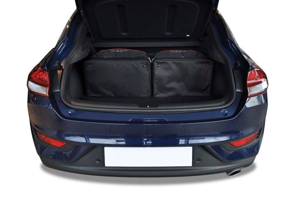 Hyundai I30 Fastback 2017+ Kofferraumtaschen Set 4 Stk Produktbild 