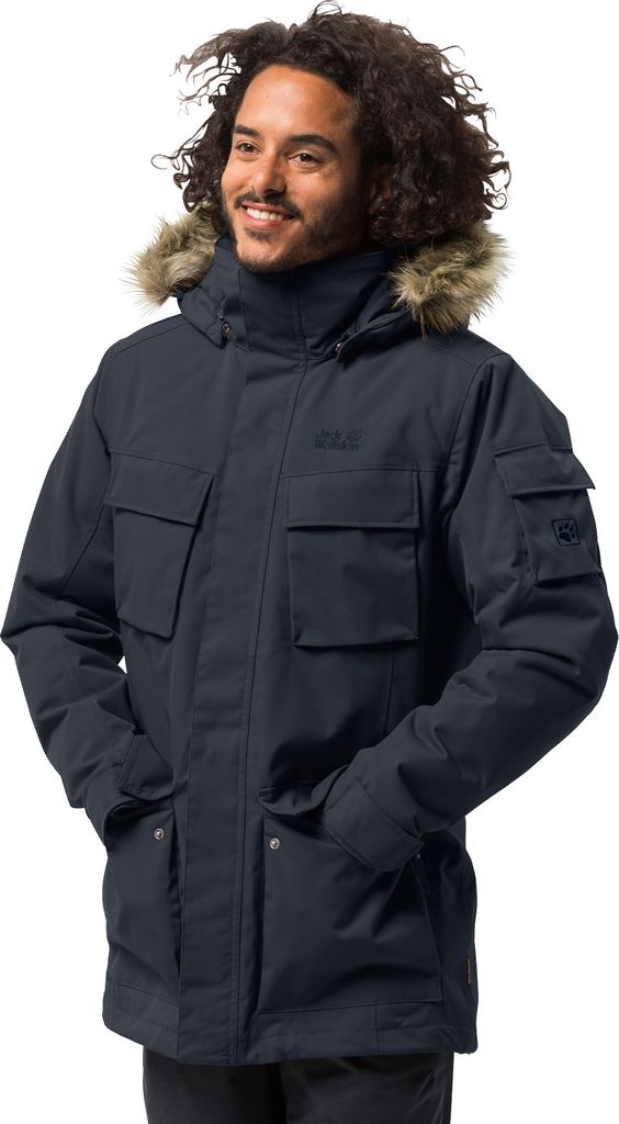 Jack Wolfskin GLACIER CANYON PARKA night blue night blue XXL