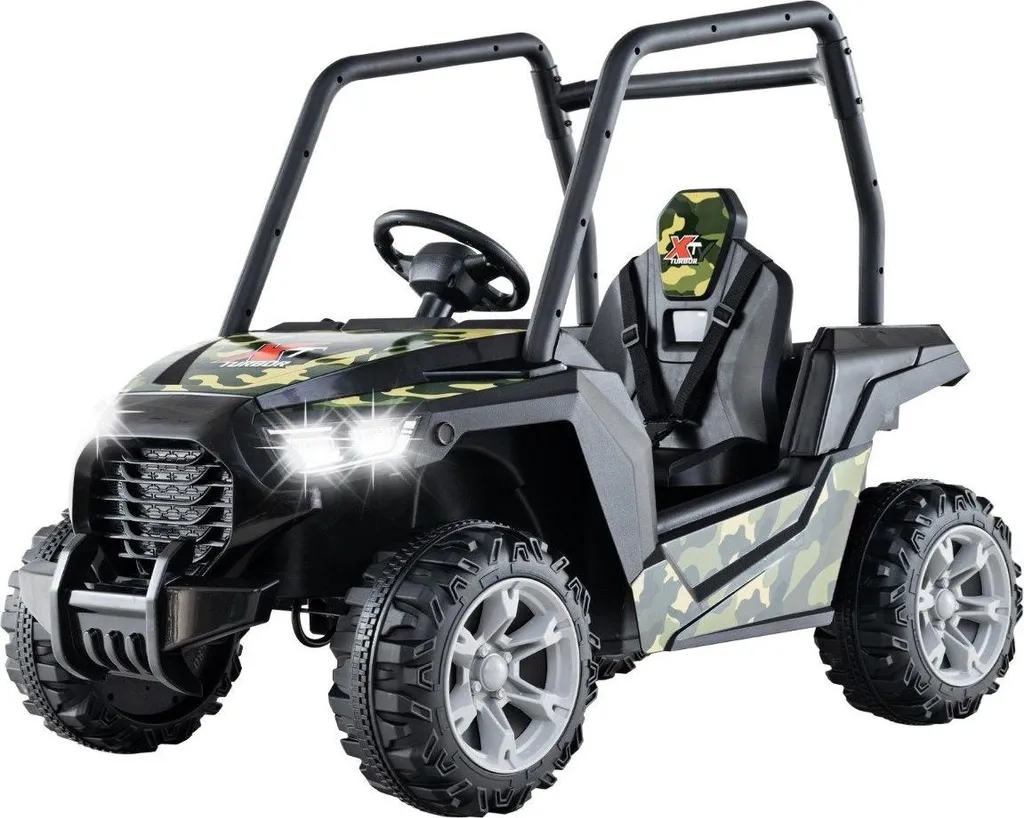 Véhicule 24V pour enfants idéal pour jardin et extérieur avec télécommande