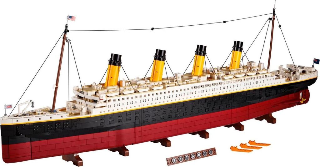 LEGO ICONS Titanic, Bausatz, 18 Jahr(e), Kunststoff, 9090 Produktbild 