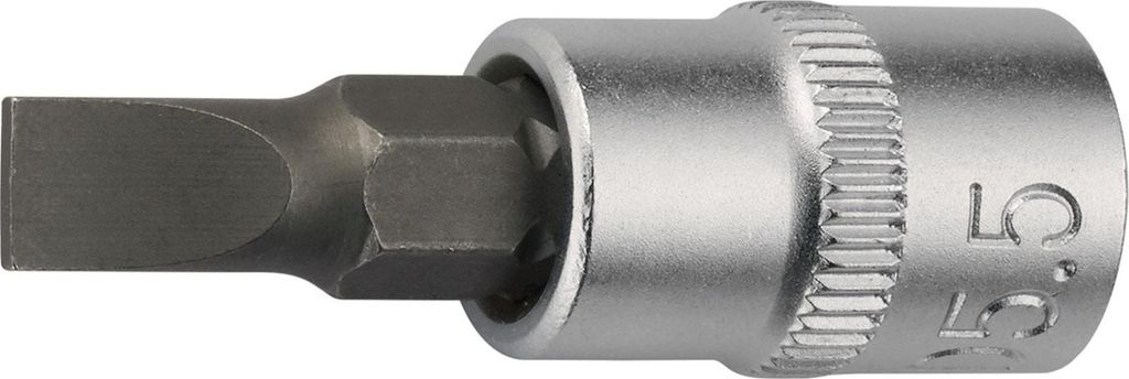 Tecwerk Steckschlüsseleinsatz 1/4 ′′ Schlitz Länge 32 mm - 1 Stk.