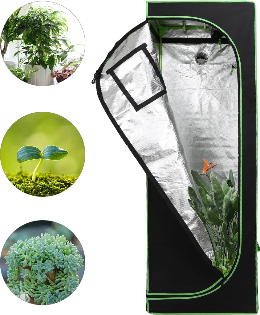 Tenda Coltivazione TolleTour 60x60x180 - Serra Indoor Antistrappo