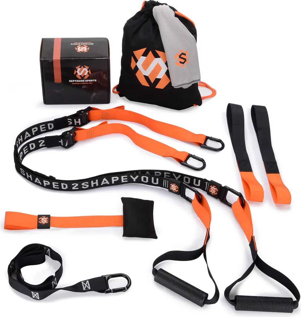 Septagon Sports Premium Sling Trainer Set V.2024 Suspension Trainer