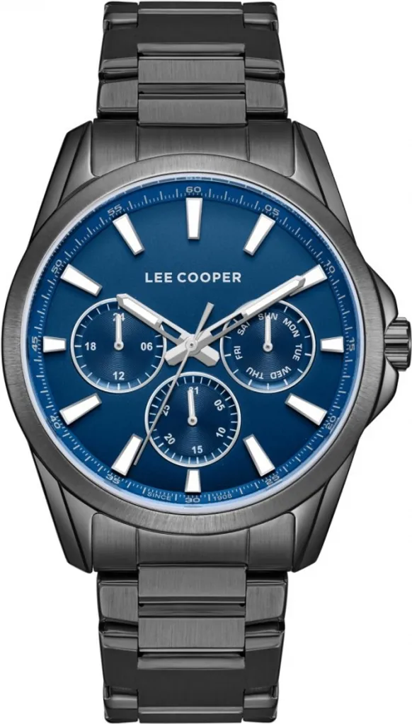 Montre analogique homme Lee Cooper bleue marine - Style Fashion Chic