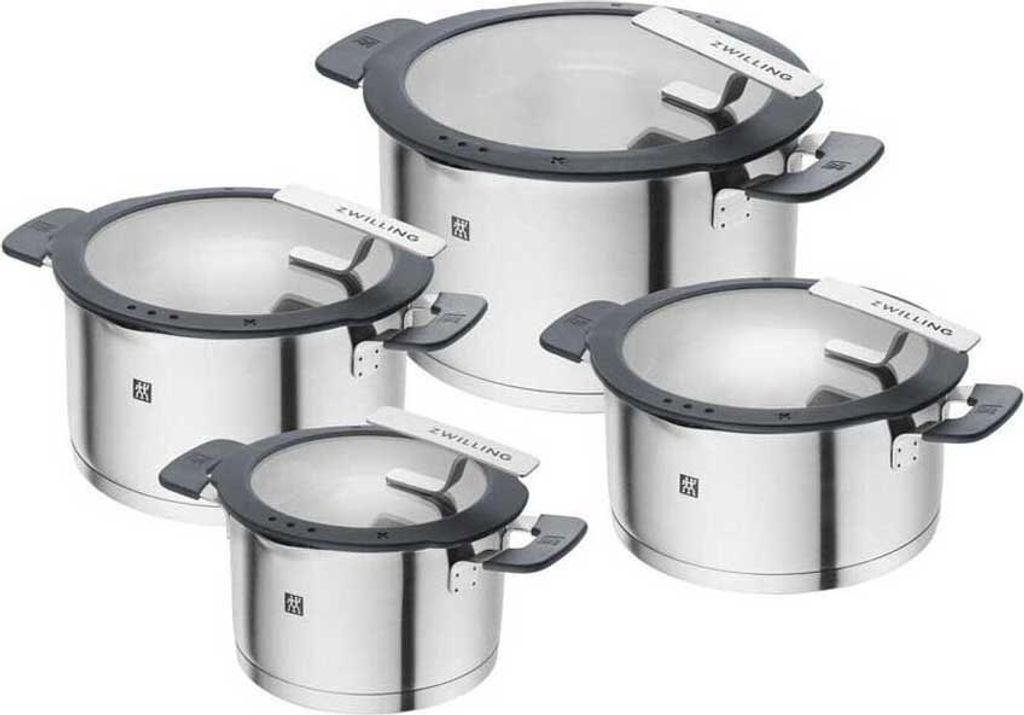 ZWILLING Kochtopfset, 4-tlg | rund | Edelstahl Produktbild 