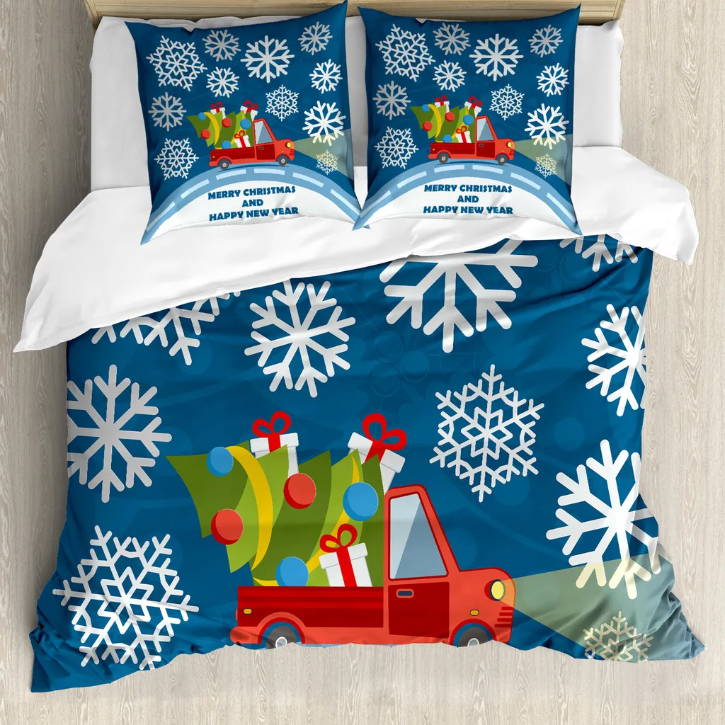 Set Letto Natalizio ABAKUHAUS: Eleganza Antiacaro e Comfort