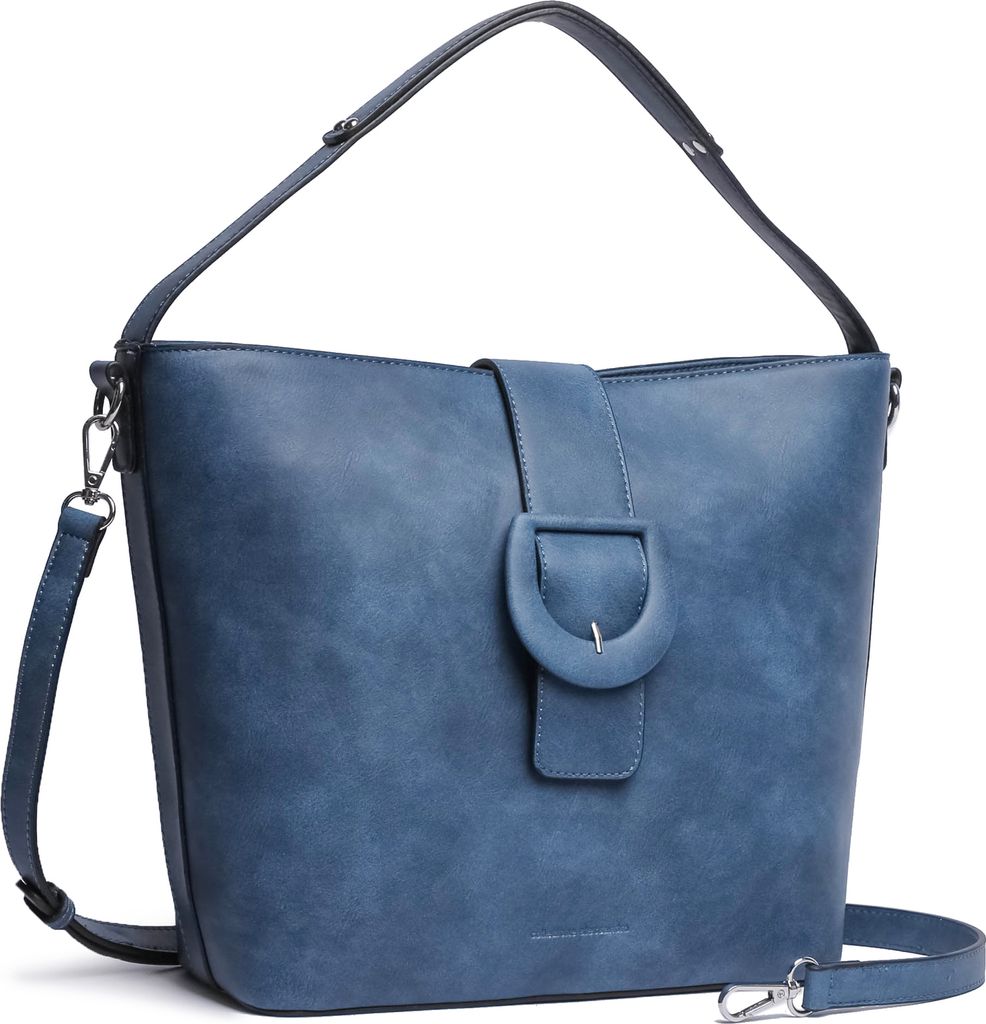 Schultertasche Raffi aus weichem Kunstleder von collezione alessandro