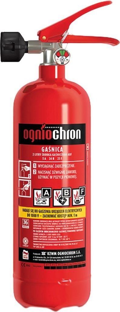 Schaum-Feuerlöscher, Gastronomie, 2l