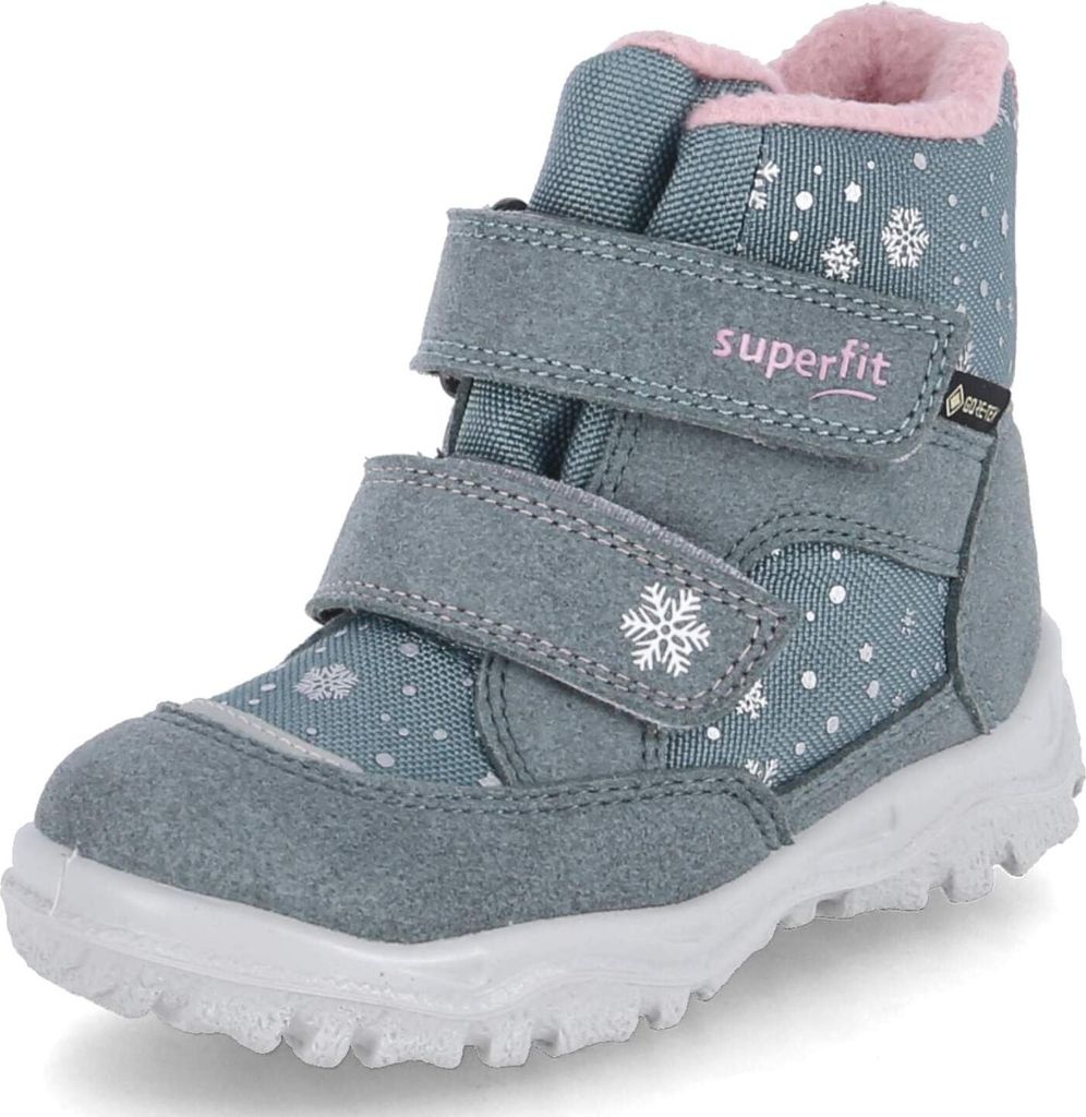 Superfit Mädchen Winterstiefeletten HUSKY1 Hellgrün Textil Produktbild 2