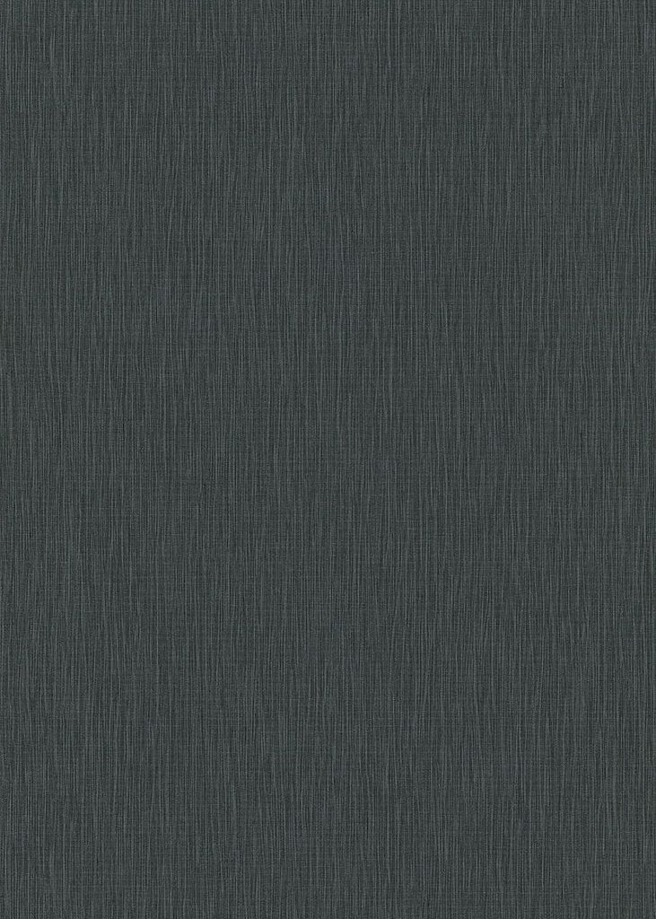 Erismann Tapete Leinen-Optik Schwarz - 661598 - 53 cm x 10.05 m