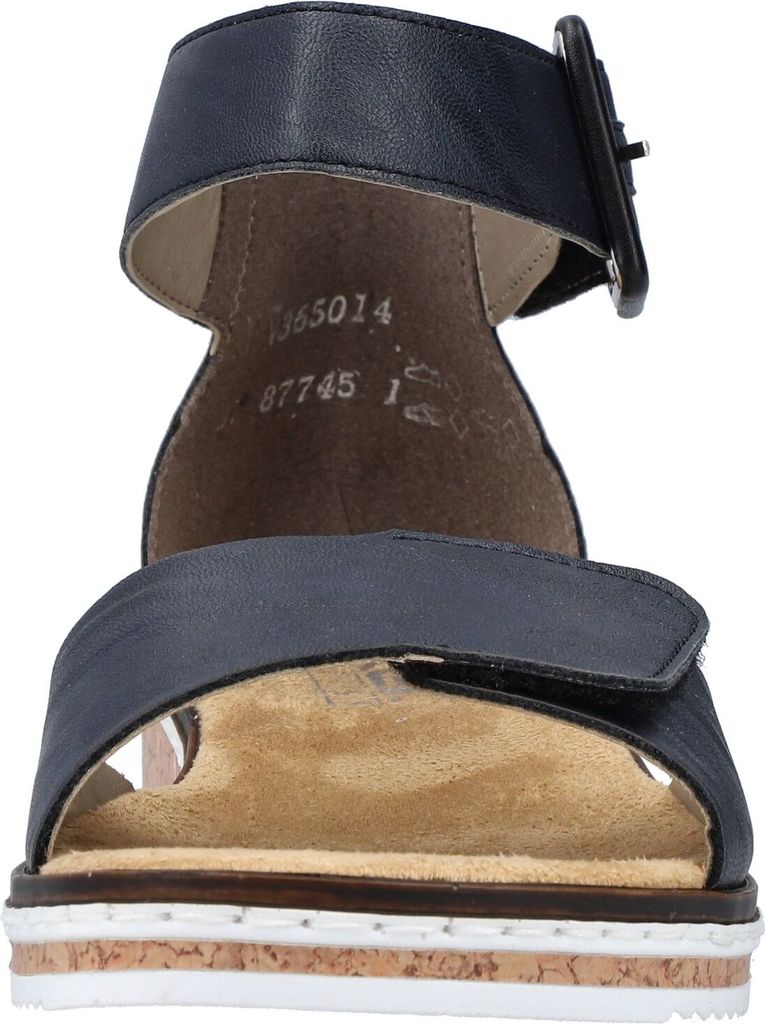 Rieker Damen Sandalen geschlossene Ferse Klettverschluss Produktbild 6