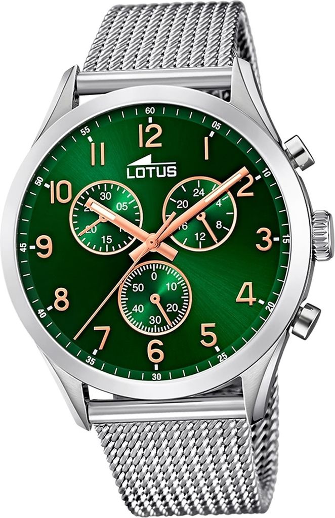 Lotus Edelstahl Herren Uhr Armbanduhr silber Luxus Minimalist D2UL18637/2