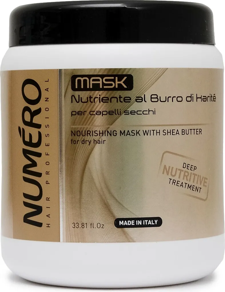 Maschera al burro di karité - Nutrimento intensivo per capelli, 1000ml